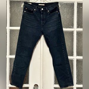 Levi’s Highrise Wedgie Black Denim